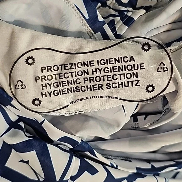 2 Piece Tye-Dye Print Swindress with Panty and Tankini.  NWOT - Picture 13 of 13